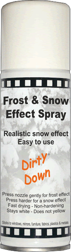 Dirty Down Snow Spray 400ml - The Makeup Armoury